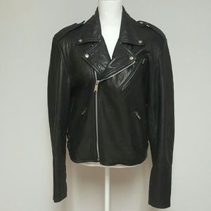 Women's "Hard Rock Cafe Atlanta" soft leather coat